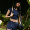 Shorts Match Point - Bleu marine
