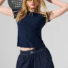 Shorts Match Point - Bleu marine