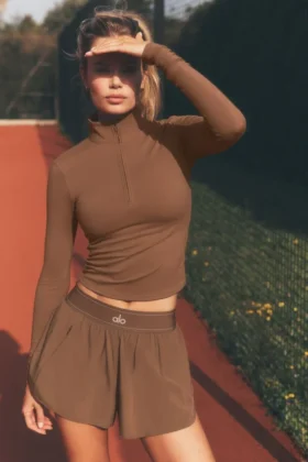 Shorts Match Point - Brun ensoleillé