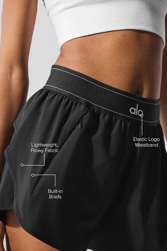 Shorts Match Point - Noir
