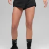 Shorts Retreat en polaire - Noir
