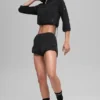 Shorts Retreat en polaire - Noir