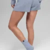 Shorts Winter Bliss en maille torsadée - Winter Frost
