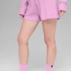 Shorts « Winter Bliss » à mailles torsadées – Rose « Candy Heart »