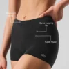 Shorty Sheer Glow - Noir