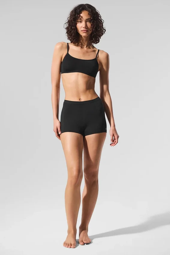 Shorty Sheer Glow - Noir