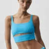 Slit Bra - Bleu azur