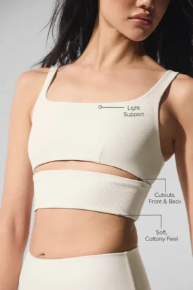 Slit Bra – Ivoire