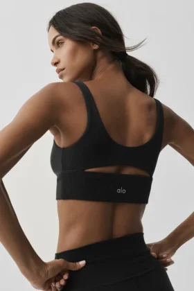 Slit Bra – Noir