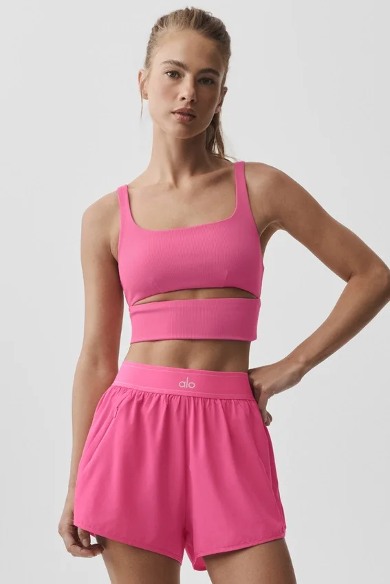 Slit Bra - Rose paradisiaque