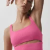 Slit Bra - Rose paradisiaque