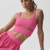Slit Bra - Rose paradisiaque