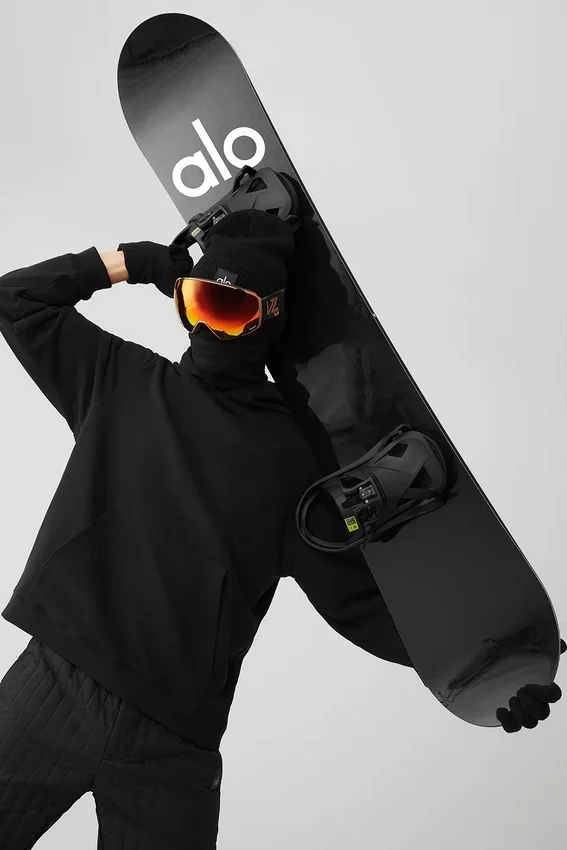 Snowboard Alo Glacier - Noir/Noir