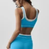 Soutien-gorge Airbrush Better Together - Bleu azur/Blanc