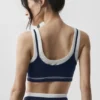 Soutien-gorge Airbrush Better Together - Bleu marine/Blanc