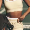 Soutien-gorge Airbrush « Better Together » - Jaune « Candlelight »/Blanc