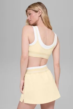 Soutien-gorge Airbrush « Better Together » – Jaune « Candlelight »/Blanc