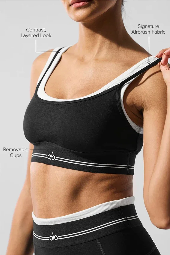 Soutien-gorge Airbrush Better Together - Noir/Blanc