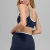 Soutien-gorge Airbrush Double Up – Bleu marine/Blanc