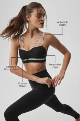 Soutien-gorge Airbrush Fast Track – Noir/Blanc