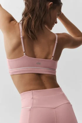 Soutien-gorge Airbrush Fast Track – Rose vintage/Blanc