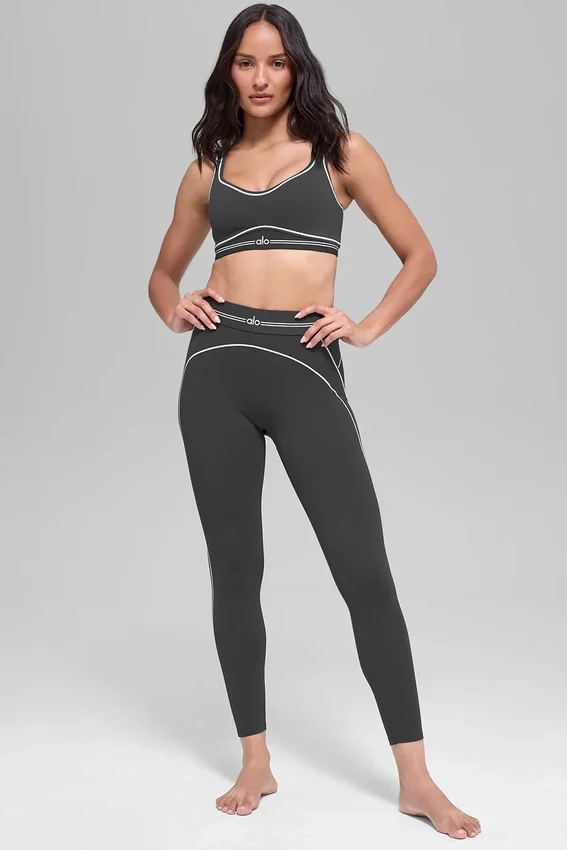 Soutien-gorge Airbrush Heart Throb - Anthracite/Blanc