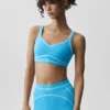 Soutien-gorge Airbrush Heart Throb - Bleu azur/Blanc