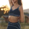 Soutien-gorge Airbrush Heart Throb - Bleu marine/Blanc