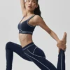 Soutien-gorge Airbrush Heart Throb - Bleu marine/Blanc