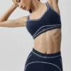 Soutien-gorge Airbrush Heart Throb - Bleu marine/Blanc