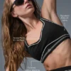 Soutien-gorge Airbrush Heart Throb - Noir/Blanc