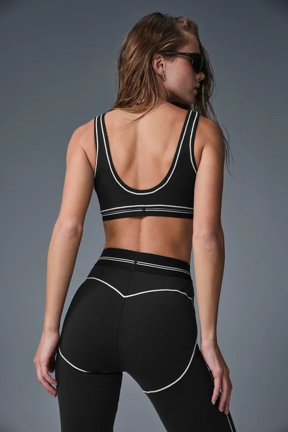 Soutien-gorge Airbrush Heart Throb - Noir/Blanc