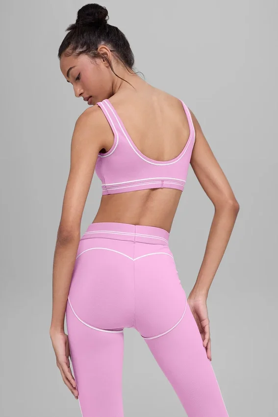 Soutien-gorge Airbrush Heart Throb - Rose « Candy Heart »/Blanc