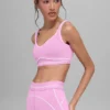 Soutien-gorge Airbrush Heart Throb - Rose « Candy Heart »/Blanc