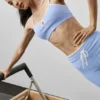 Soutien-gorge Airbrush Race Pace - Bleu Provence clair/Blanc
