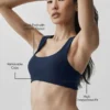 Soutien-gorge Airlift Advantage à dos nageur - Bleu marine