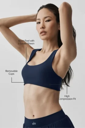 Soutien-gorge Airlift Advantage à dos nageur – Bleu marine