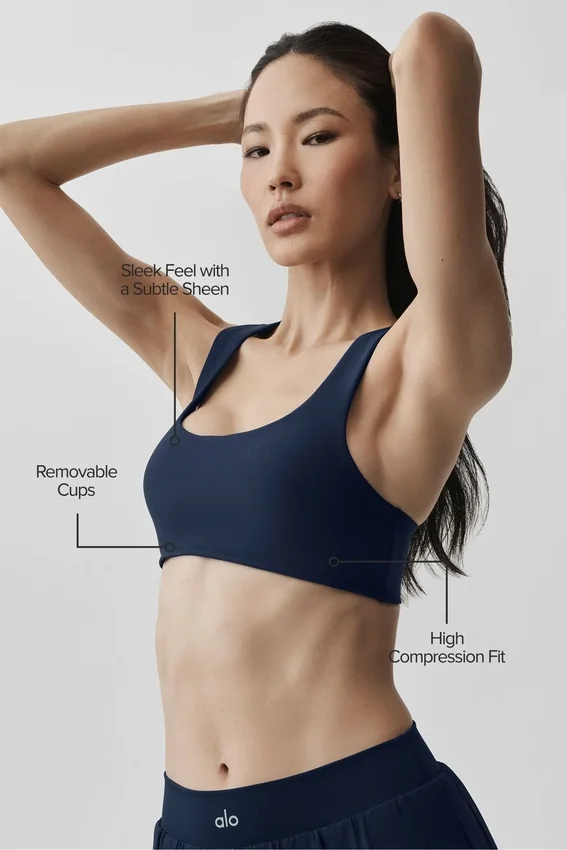 Soutien-gorge Airlift Advantage à dos nageur - Bleu marine