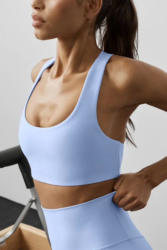 Soutien-gorge Airlift Advantage à dos nageur - Bleu Provence clair