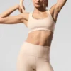 Soutien-gorge Airlift Advantage à dos nageur - Macadamia