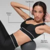 Soutien-gorge Airlift Alignment - Noir/Blanc