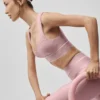 Soutien-gorge Airlift Alignment - Rose vintage/Blanc