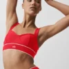 Soutien-gorge Airlift Alignment - Rouge vif/Blanc