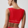 Soutien-gorge Airlift Alignment - Rouge vif/Blanc