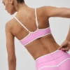 Soutien-gorge Airlift Charger - Rose bonbon/Blanc