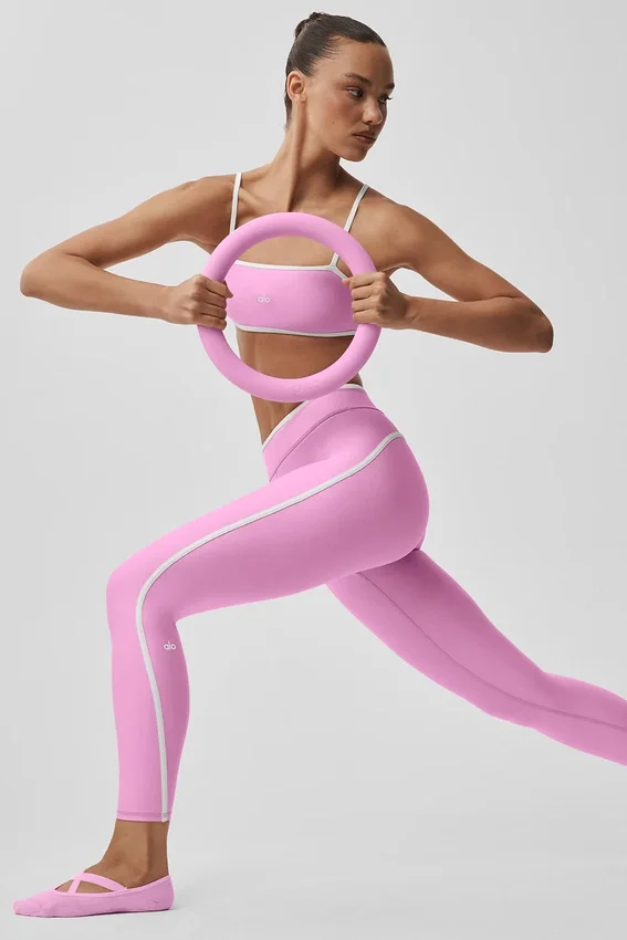 Soutien-gorge Airlift Charger - Rose bonbon/Blanc