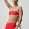 Soutien-gorge Airlift Charger - Rouge vif/Blanc