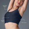 Soutien-gorge Airlift Empower - Bleu marine