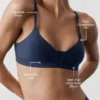Soutien-gorge Airlift Fine Line - Bleu marine