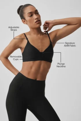 Soutien-gorge Airlift Fine Line – Noir